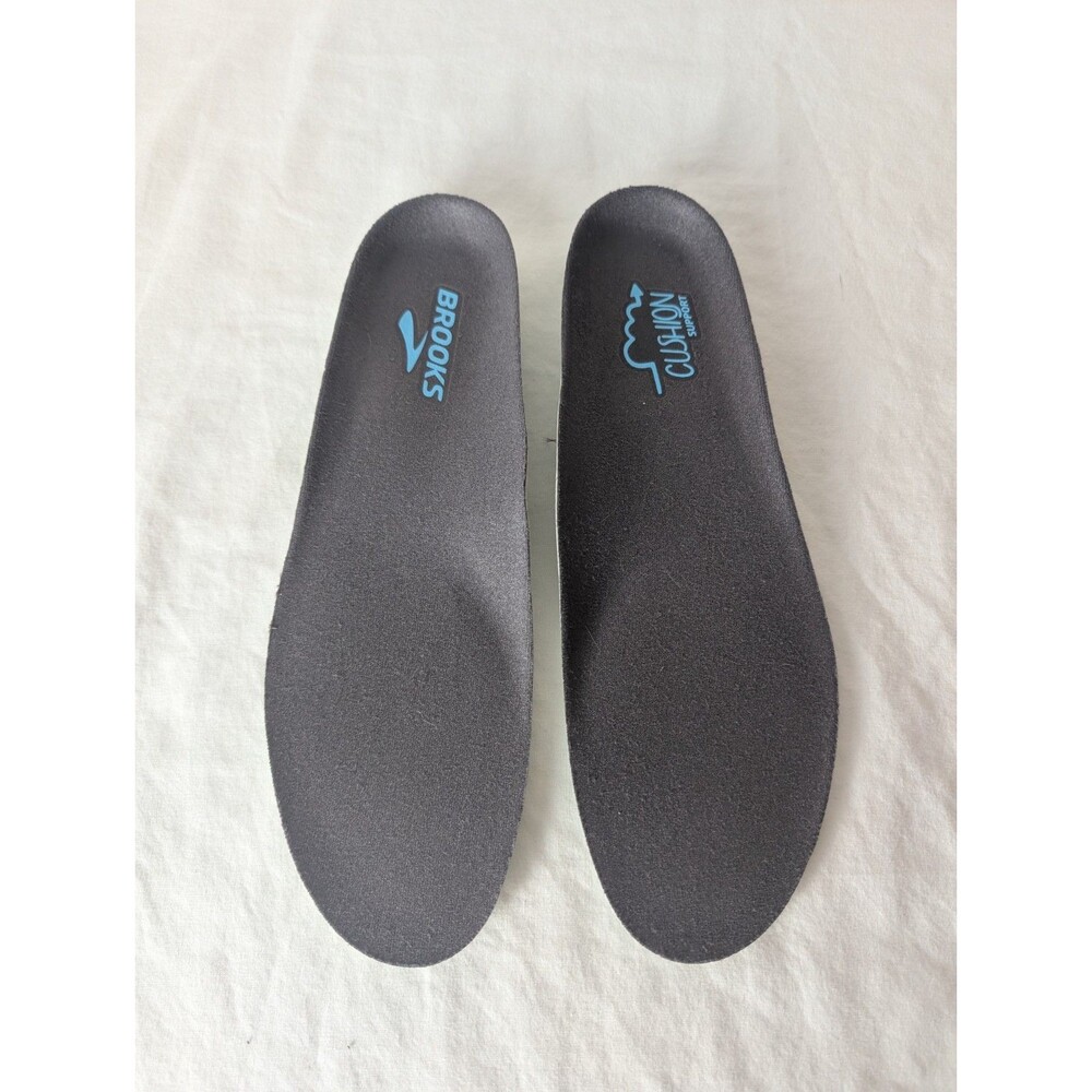 Brooks Men Cushion Running Insoles Sockliner Gray Sz 9.5 B ORTHOLITE BP-104-3